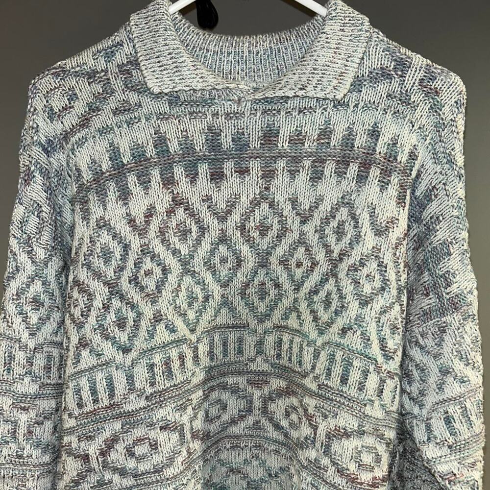 Vintage 90s knit sweater Grandpa no tags see measurements in description